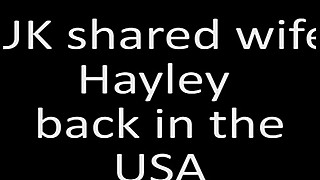 UK shared wife Hayley back in the USA