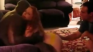 shared redhead amateur girlfriend destroyed by big black cock, boyfriend watch