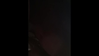 Wifey sucks my black cock